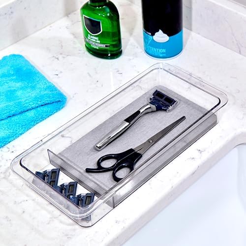 Madesmart Dental Tray Drawer Organizer with Drying Stone