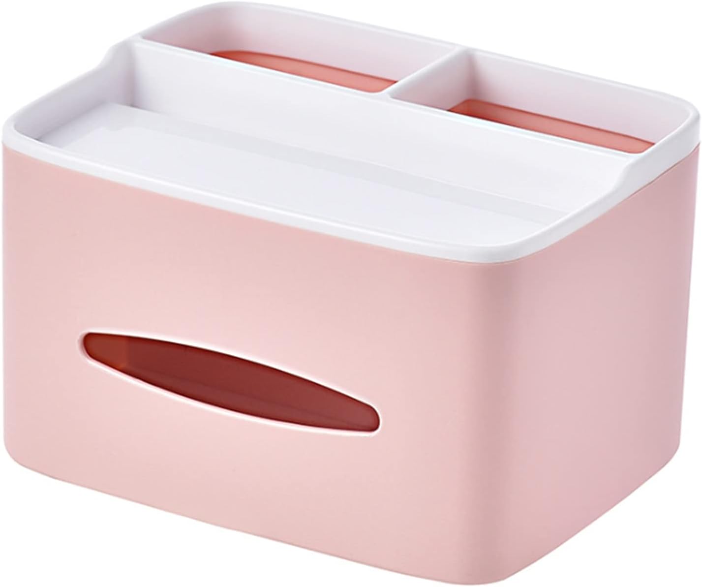 Stsmcl Pink Tissue Box with Magnetic Bottom