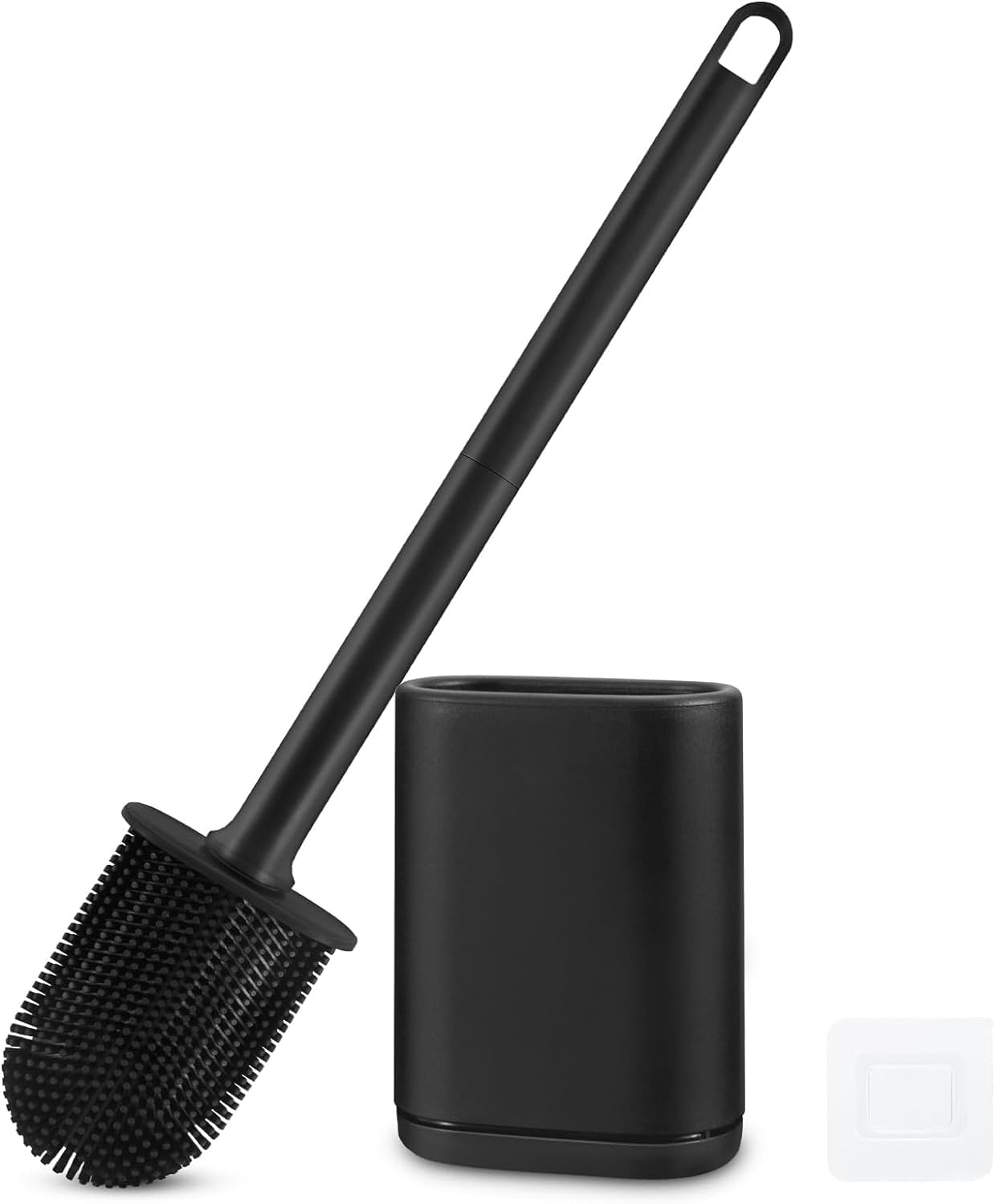 GAXMNS Silicone Toilet Brush with Holder