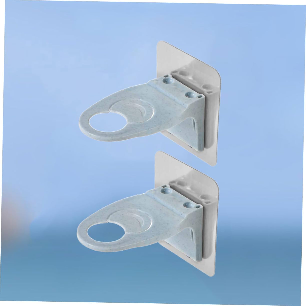 Mobestech 2pcs Traceless Shower Caddy with Shelves