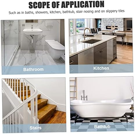 Alipis Non-Slip Bath Tub Stickers 20pcs Peva Decals