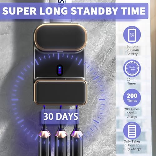 Automatic Toothpaste Dispenser with 3 Slots - Wall Mount Anti-Cross Contamination