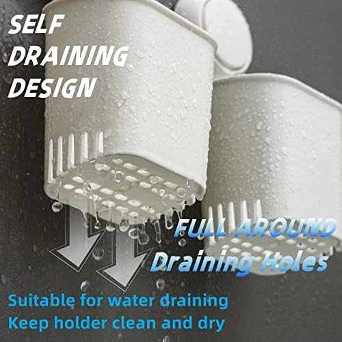 TAILI Suction Toothbrush Holder 2 Pack 1