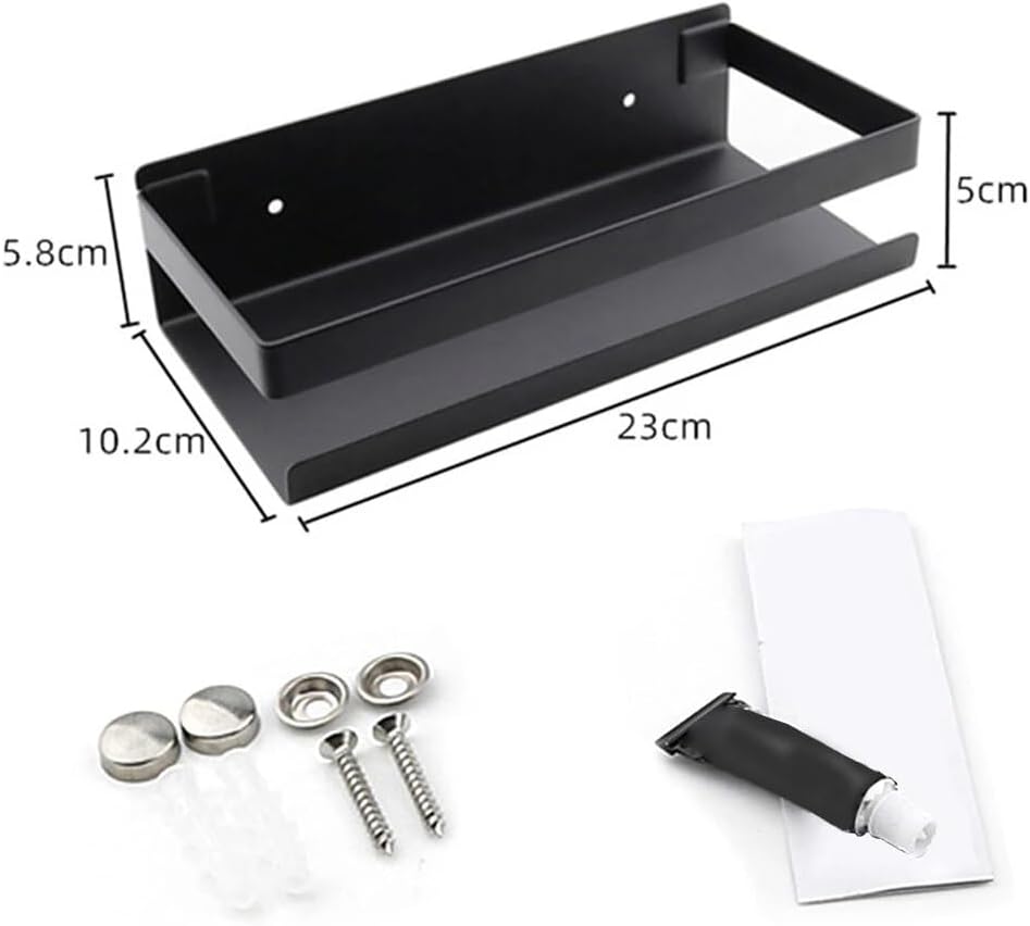 BAHELS Shower Caddy Organizer Shelf Black
