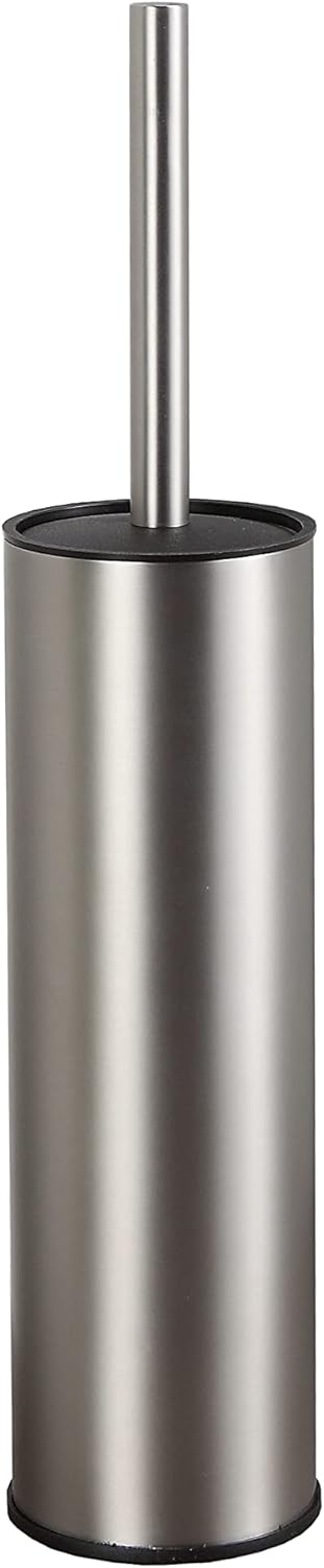 BGL Toilet Brush and Holder with Brushed Nickel Design