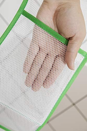 ALYER Narrow Mesh Shower Caddy Organizer Blue