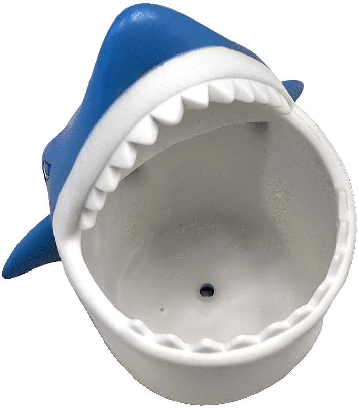 Kids Toothbrush Holder with Drainage - Shark Animal Design
