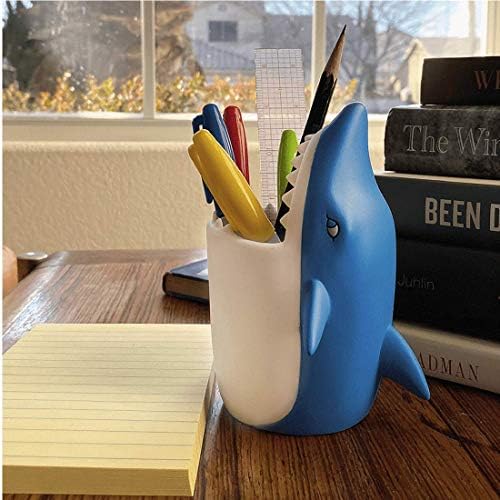 Kids Toothbrush Holder with Drainage - Shark Animal Design