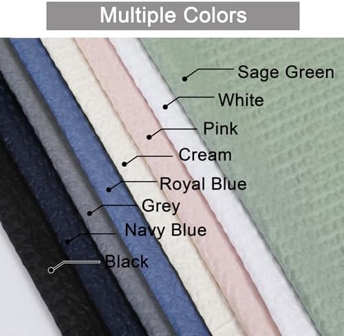 OVZME Berry Grey Shower Curtain Set with 12 Hooks