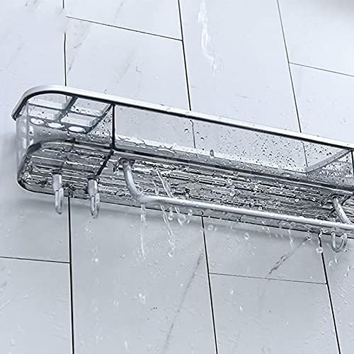 TYZK Corner Shower Shelf with Towel Bar Organizer