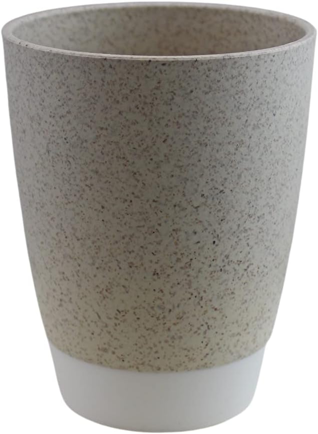 4 Piece Bathroom Accessories Set - Sandstone Beige