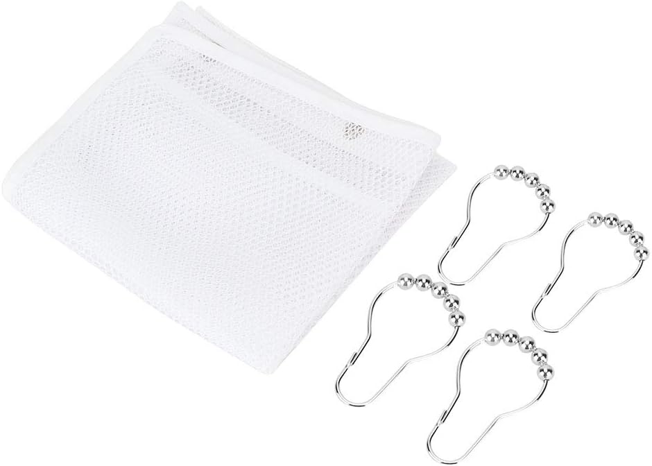 Hanging Mesh Bath Bag with S Shaped Hook for Quick Drying
