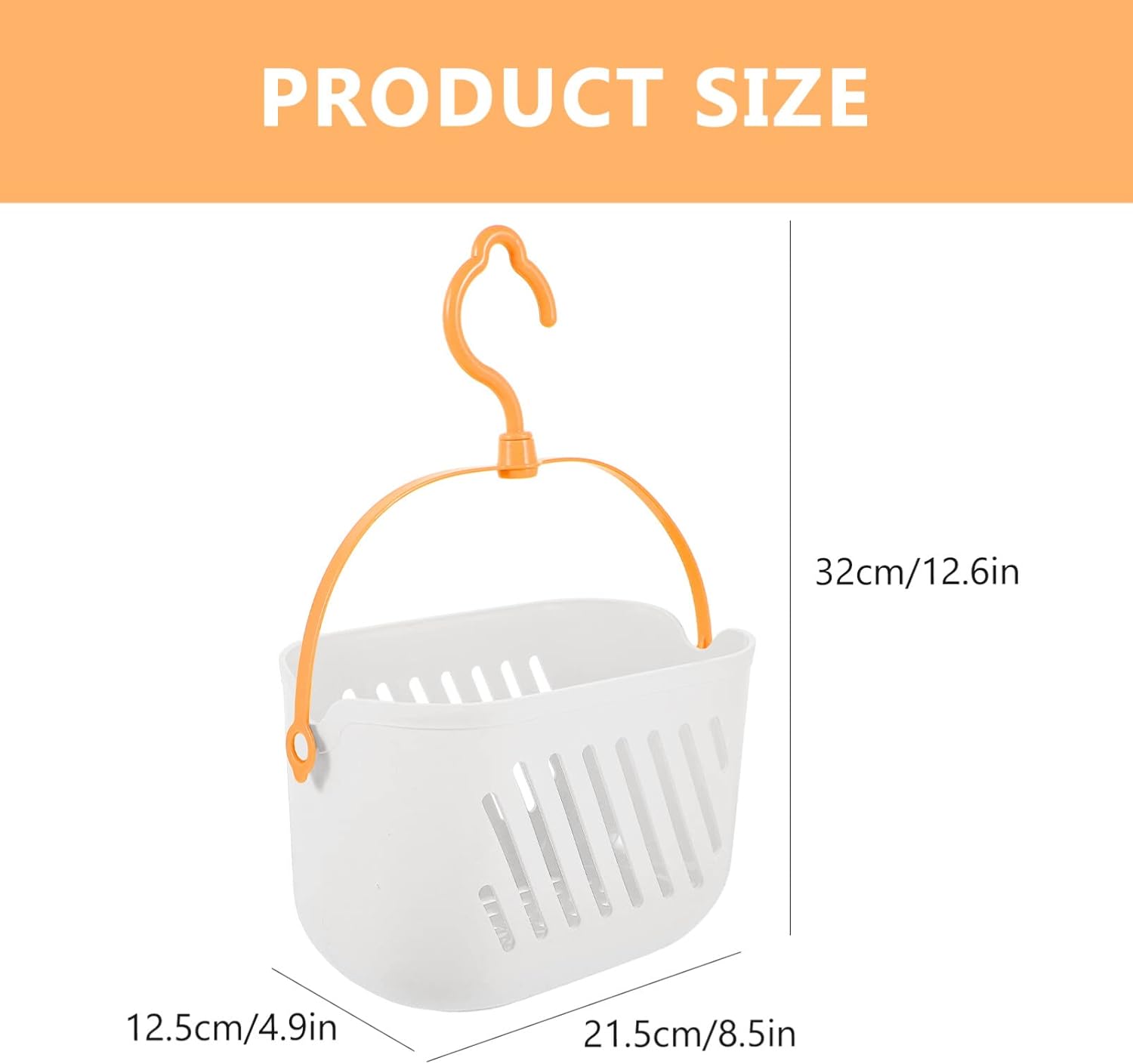 STOBAZA Portable Shower Basket for Toiletries Storage