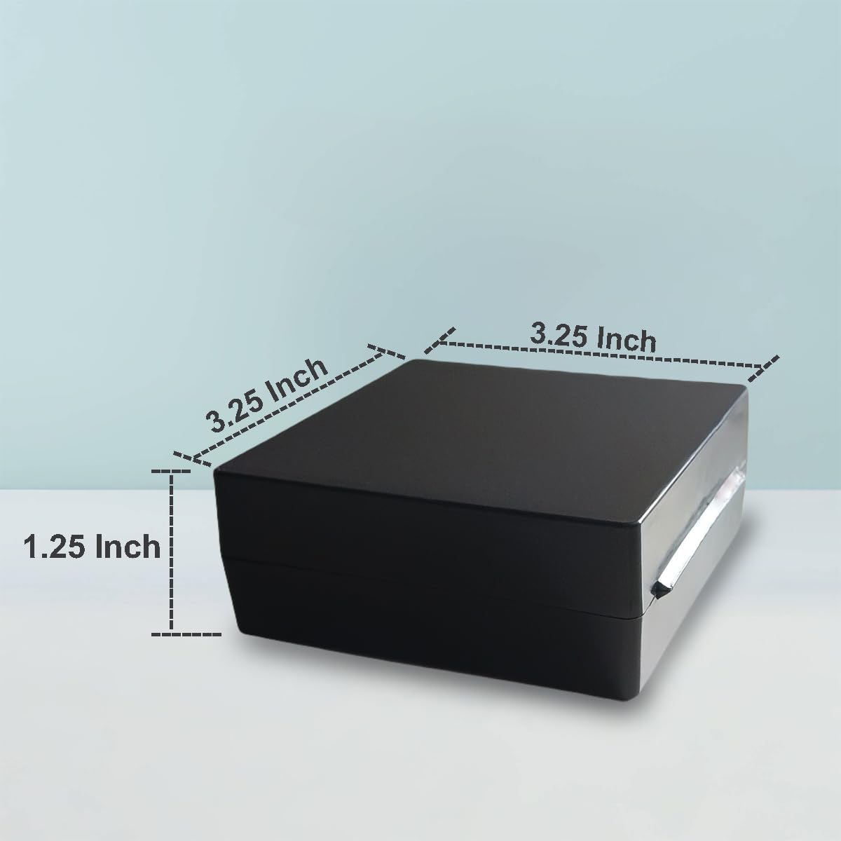 Elimeta 2Pack Square Bathroom Soap Dishes with Lid