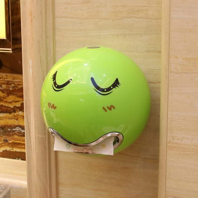 Acofuns Cute Eyes Stickers Wall Mounted Tissue Box Holder