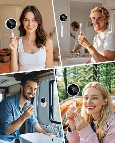 UV Toothbrush Cleaner Holder with Auto Sensor