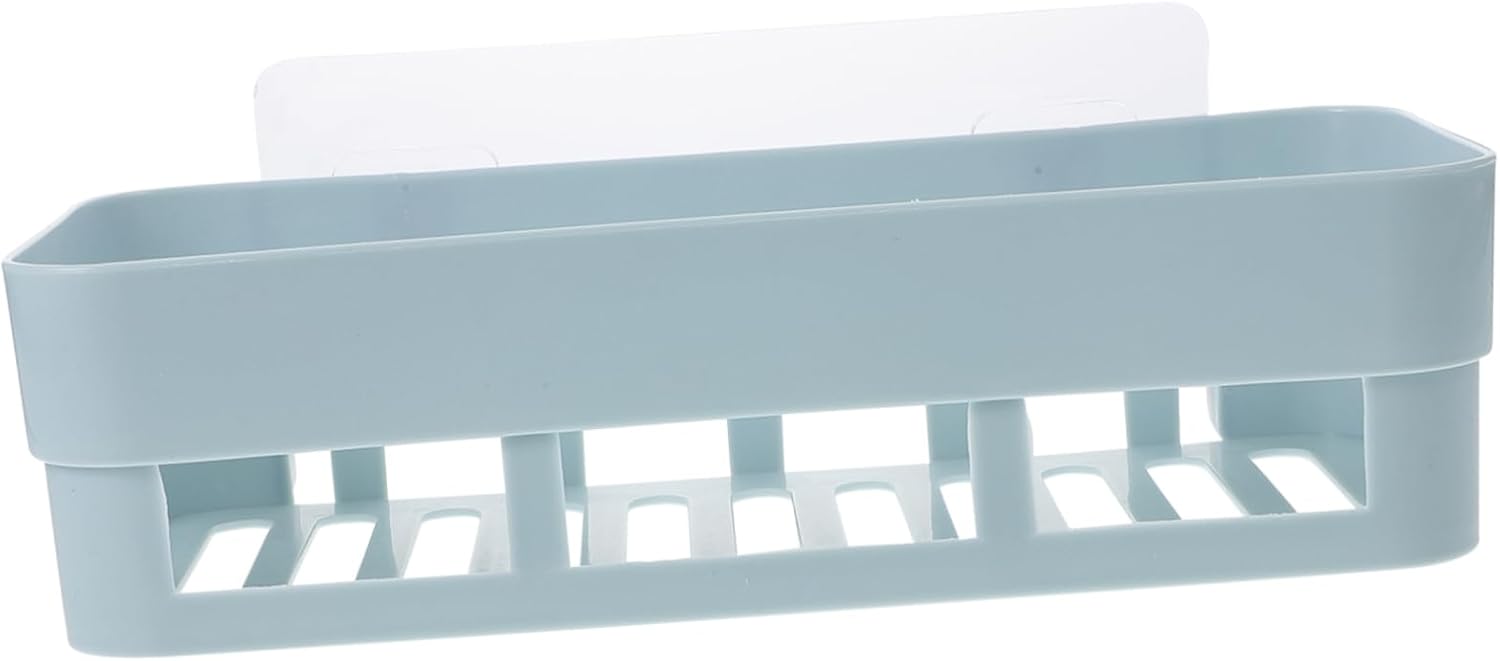 Amosfun Adhesive Shower Caddy with Dry Storage