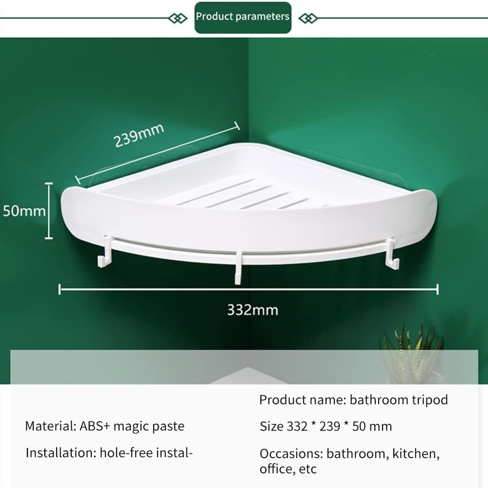 BAHELS Corner Shower Caddy 12 PCS White