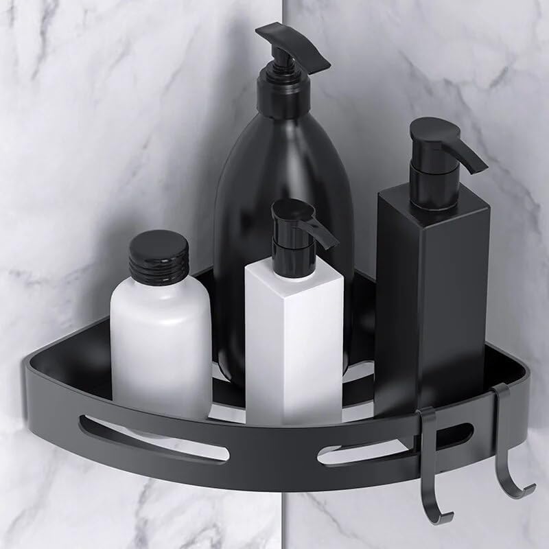 BAHELS Triangle Shower Caddy with Storage Shelves