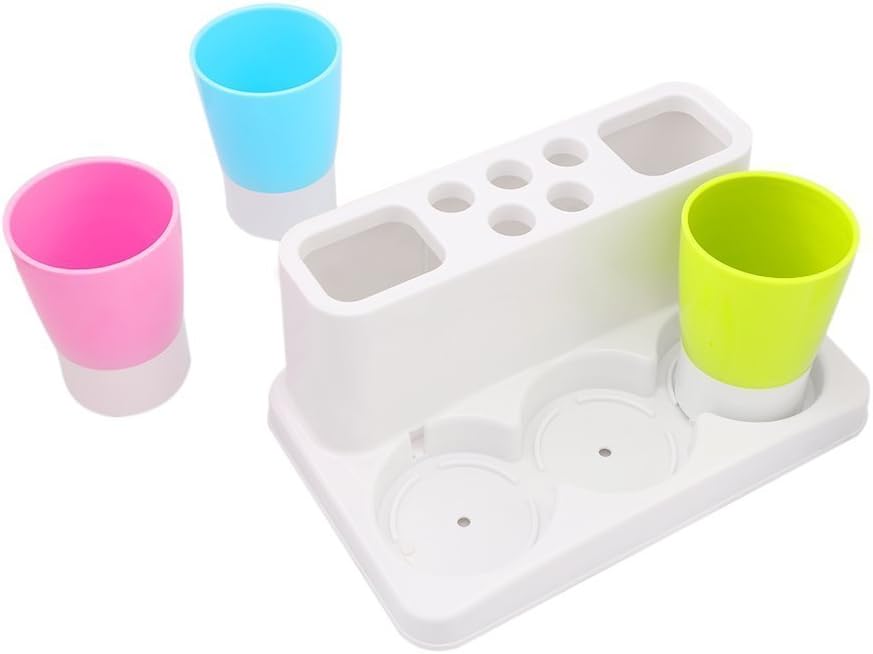 ENJOYPRO 5 Hole Toothbrush Holder Set
