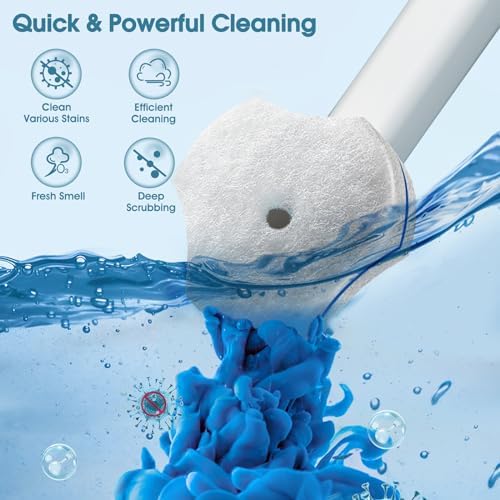 BALORIZ Toilet Cleaning System with 48 Refills