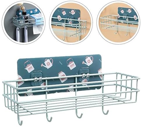BAHELS Shower Caddy Green Wall Mounted Organizer 1