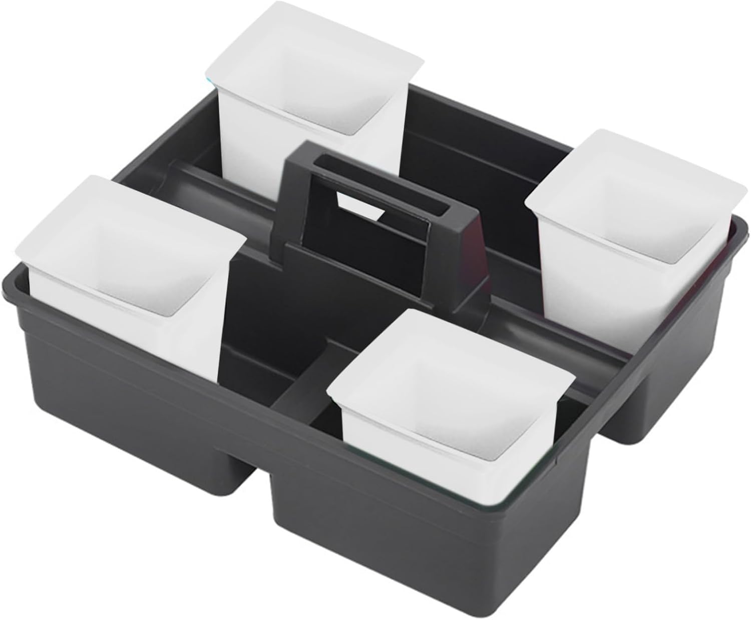LIFKOME Large Plastic Cleaning Basket for Hotel Storage