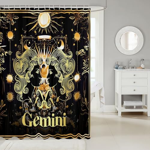 Feelyou Kids Gemini Shower Curtain Set 72x72