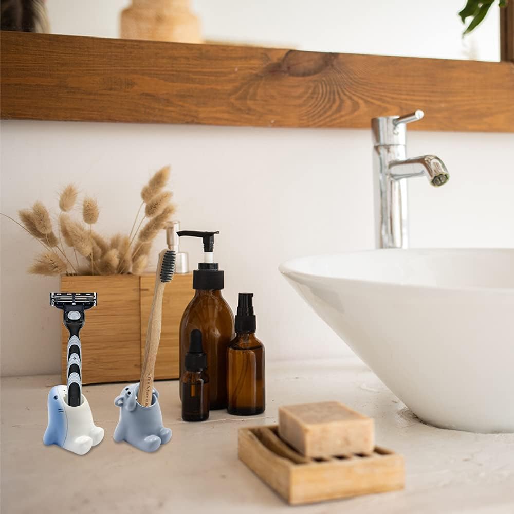 Cute Cartoon Toothbrush Holder for Kids and Adults