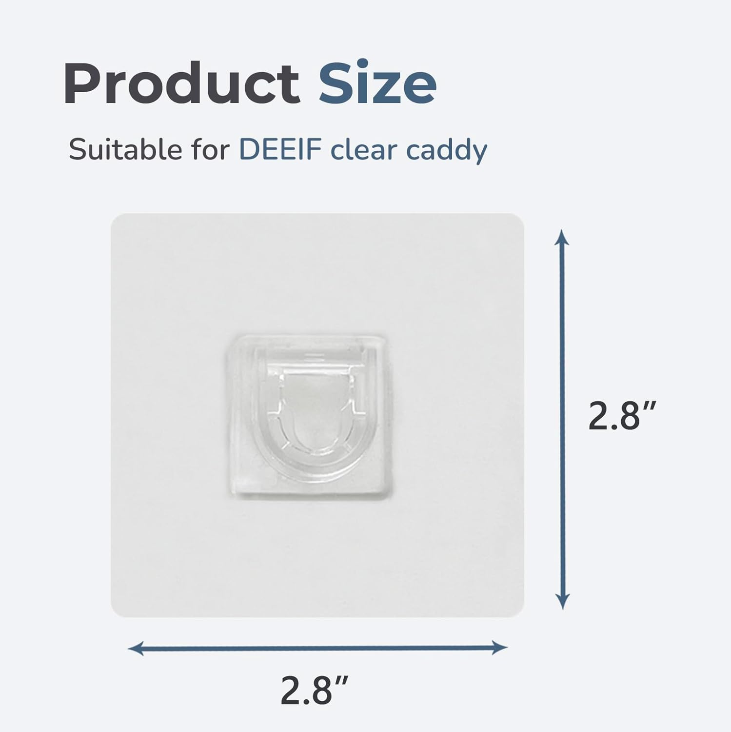 DEEIF Shower Caddy Adhesive Replacement 6-Pack