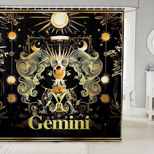 Feelyou Kids Gemini Shower Curtain Set 72x72