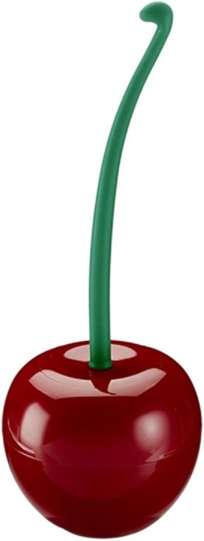 Cherry Shape Toilet Brush Set - Compact and Durable