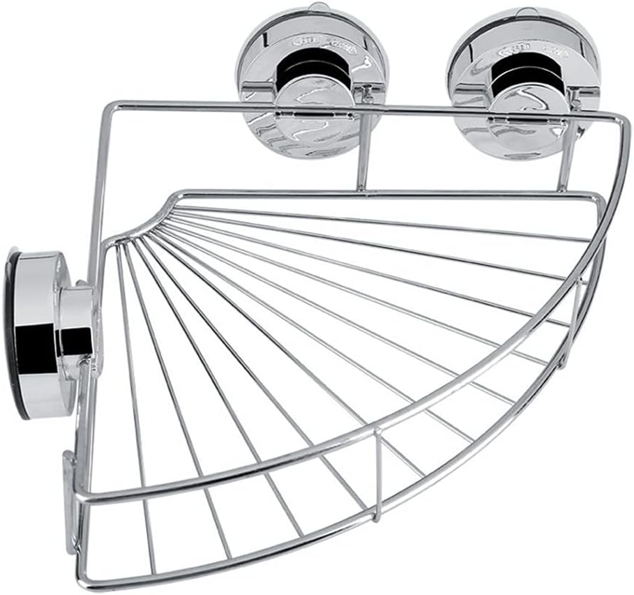 BAHELS Corner Shower Caddy with Vacuum Suction Cup