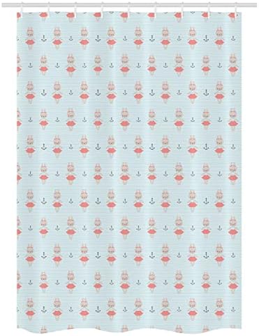 Ambesonne Marine Stall Shower Curtain Set