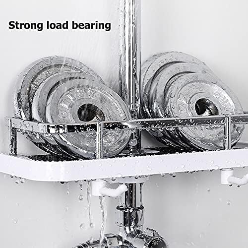 TYZK Shower Storage Rack Single Tier No Drilling
