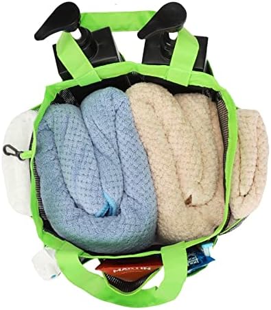 2 Pack Nvatorfox Shower Caddy with Key Hook