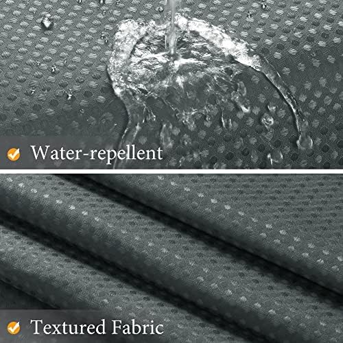 Naturoom Ombre Shower Curtain Set with 12 Hooks