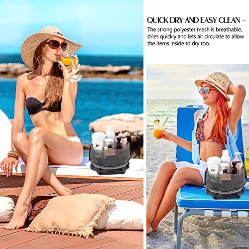 Ayieyill Portable Shower Caddy with Zipper