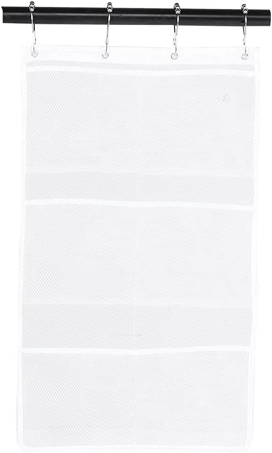 RASTKY 6 Pockets Mesh Shower Caddy with Hooks