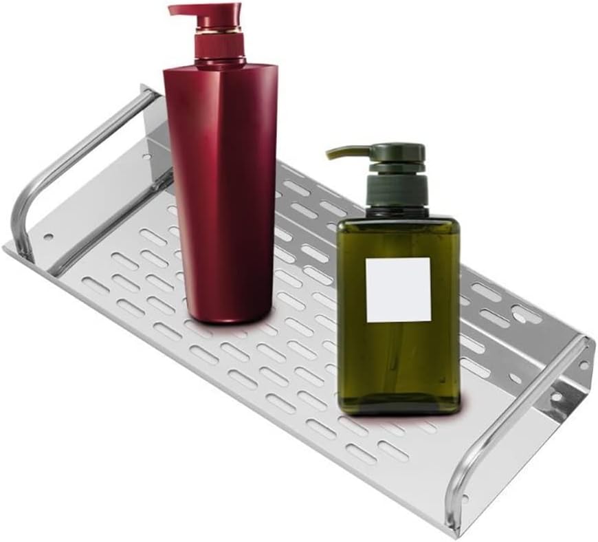 BAHELS Shower Caddy Stainless Steel Wall Mounted Shelf 20cm