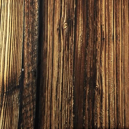 LB Western Brown Barn Door Shower Curtain Set 48x72 Inch
