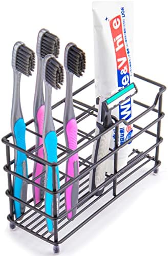 Wbbog Stainless Steel Toothbrush Holder with 7 Slots