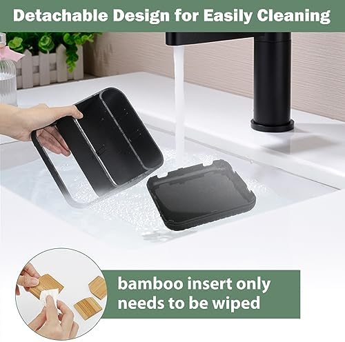 Chintu 6 Slots Toothbrush Holder with Drainage Anti-Slip and Detachable Design