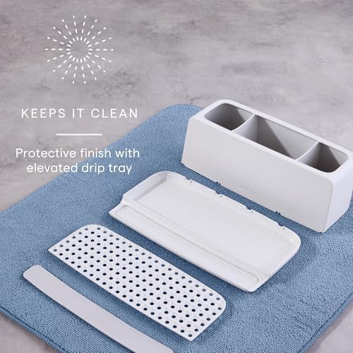 YouCopia Ledge Toothbrush Holder 3-Slot