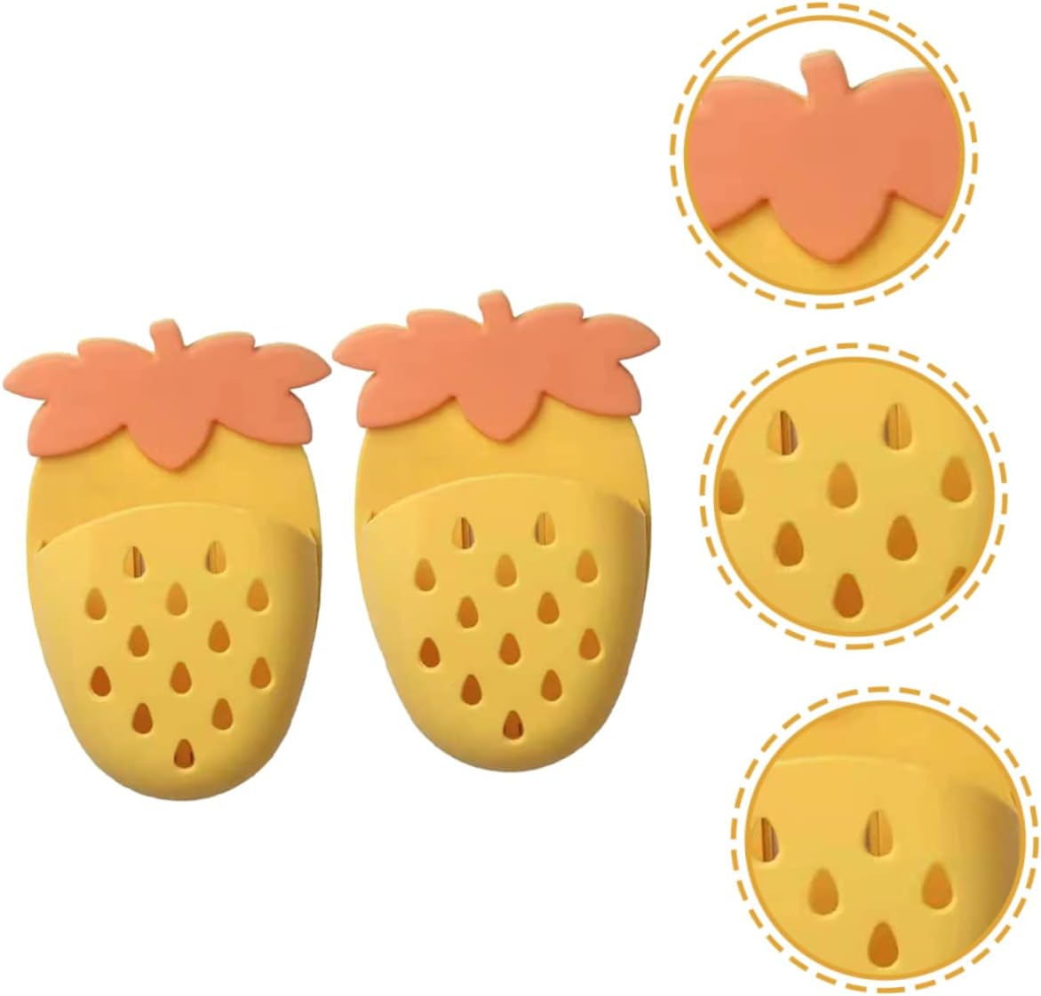 Happyyami 2Pcs Wall Shower Holder Organizer