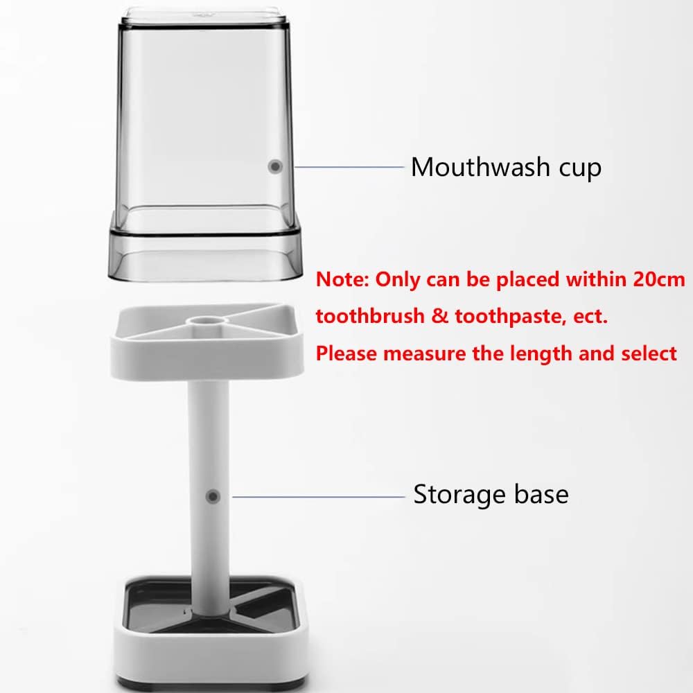 Sexoxo Toothbrush Holder with Cup and 3 Slots