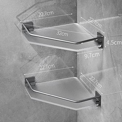 BAHELS Shower Caddy Corner Organizer Single Layer