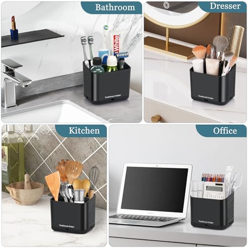 PARKMANI 4 Slot Toothbrush Holder for Bathroom 1