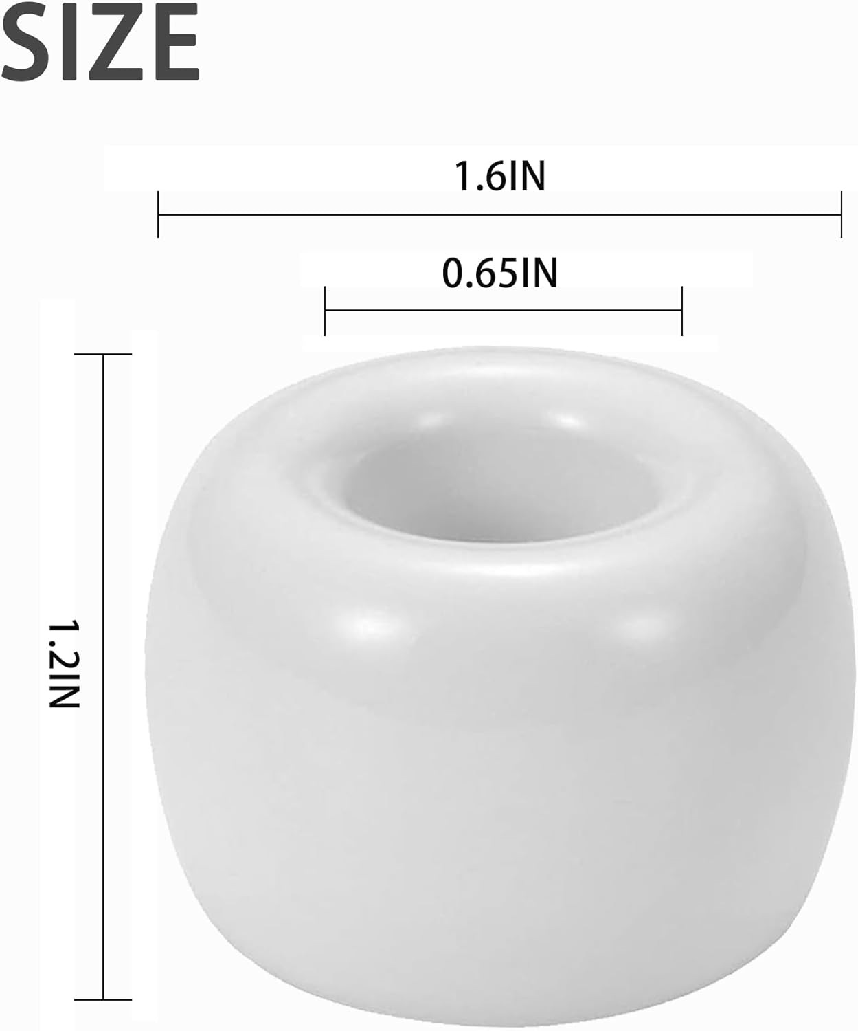 Mini Ceramic Toothbrush Holder 2-Piece Set 1