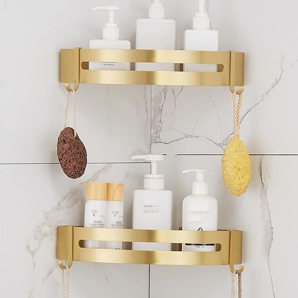 BAHELS Corner Shower Caddy Wall Mounted Shelf 1